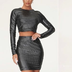 NWT Meshki Mini Skirt